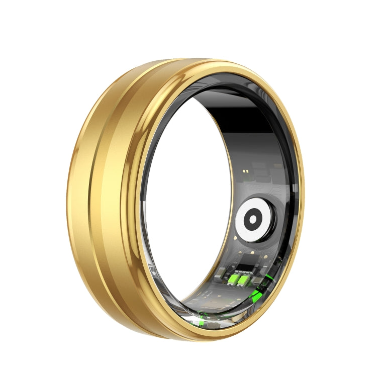 R06 SIZE 9 Smart Ring, Support Heart Rate / Blood Oxygen / Sleep Monitoring / Multiple Sports Modes(Gold) - Smart Rings / Smart Telephones by buy2fix | Online Shopping UK | buy2fix