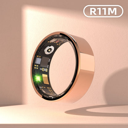 R11M SIZE 7 Smart Ring, Support Heart Rate / Blood Oxygen / Sleep / Multiple Sports Modes(Black) - Smart Rings / Smart Telephones by buy2fix | Online Shopping UK | buy2fix