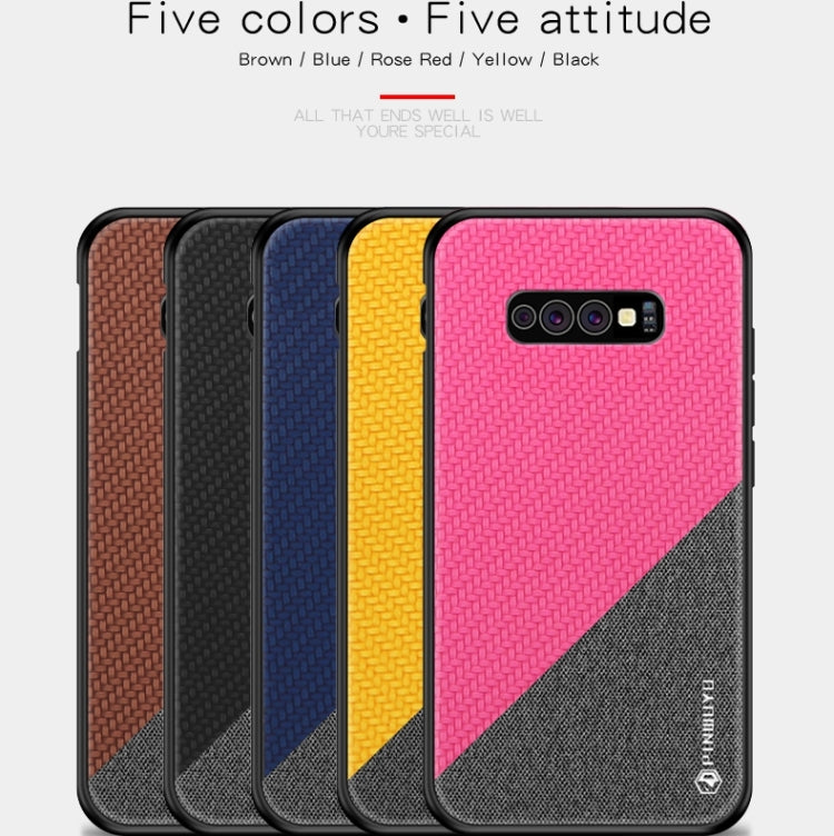 PINWUYO Honors Series Shockproof PC + TPU Protective Case for Galaxy S10e(Black) - Galaxy Phone Cases by PINWUYO | Online Shopping UK | buy2fix