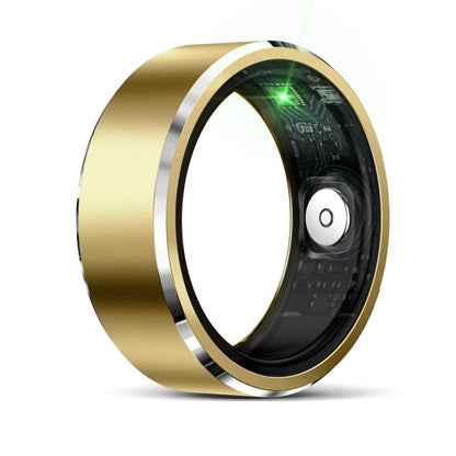 R5 SIZE 12 Smart Ring, Support Health Monitoring / Multiple Sports Modes(Gold) - Smart Rings / Smart Telephones by buy2fix | Online Shopping UK | buy2fix