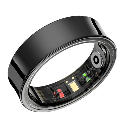 R09 SIZE 9 Smart Ring, Support Heart Rate / Blood Oxygen / Sleep Monitoring / Multiple Sports Modes(Black) - Smart Rings / Smart Telephones by buy2fix | Online Shopping UK | buy2fix