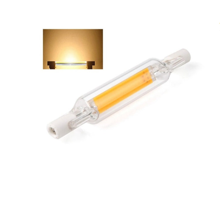 R7S 5W COB LED Lamp Bulb Glass Tube for Replace Halogen Light Spot Light,Lamp Length: 78mm, AC:110v(Cool White) - LED Blubs & Tubes by buy2fix | Online Shopping UK | buy2fix