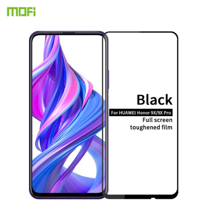 MOFI 9H 2.5D Full Screen Tempered Glass Film for Huawei Honor 9X / Honor 9X Pro(Black) -  by MOFI | Online Shopping UK | buy2fix