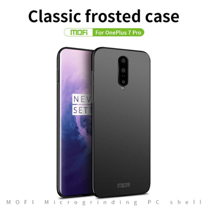 For Oneplus7 Pro MOFI Frosted PC Ultra-thin Hard Case(Blue) - OnePlus Cases by MOFI | Online Shopping UK | buy2fix