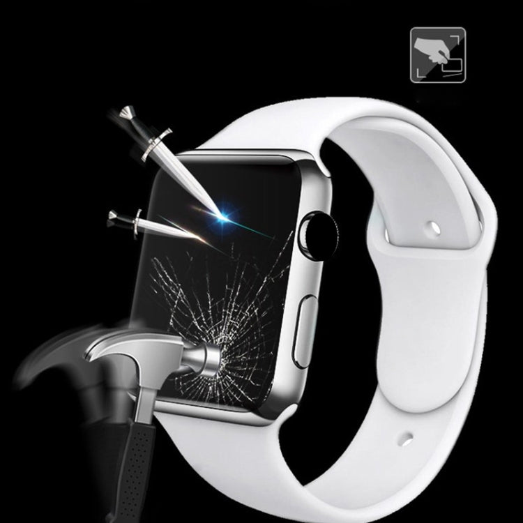 For Apple Watch Series 5 / 4 44mm mocolo 0.33mm 9H 3D Round Edge Full Glue Tempered Glass Film - Watch Cases by mocolo | Online Shopping UK | buy2fix