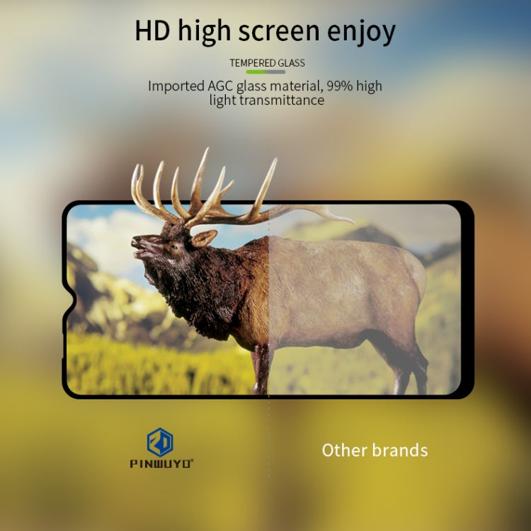 For Xiaomi RedMi 8A PINWUYO 9H 2.5D Full Screen Tempered Glass Film(Black) -  by PINWUYO | Online Shopping UK | buy2fix