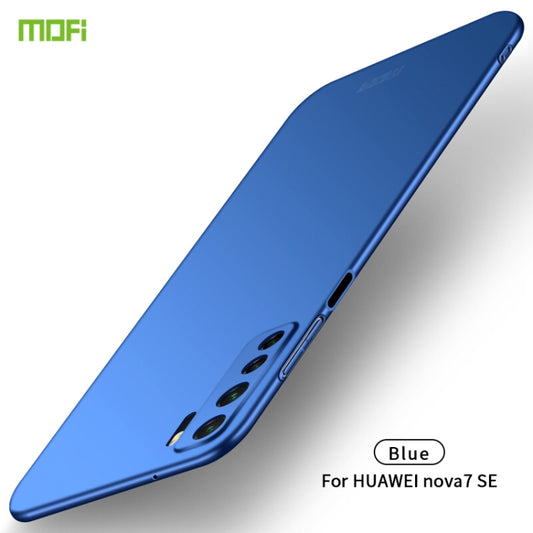 For Huawei Nova 7 SE MOFI Frosted PC Ultra-thin Hard Case(Blue) - Huawei Cases by MOFI | Online Shopping UK | buy2fix