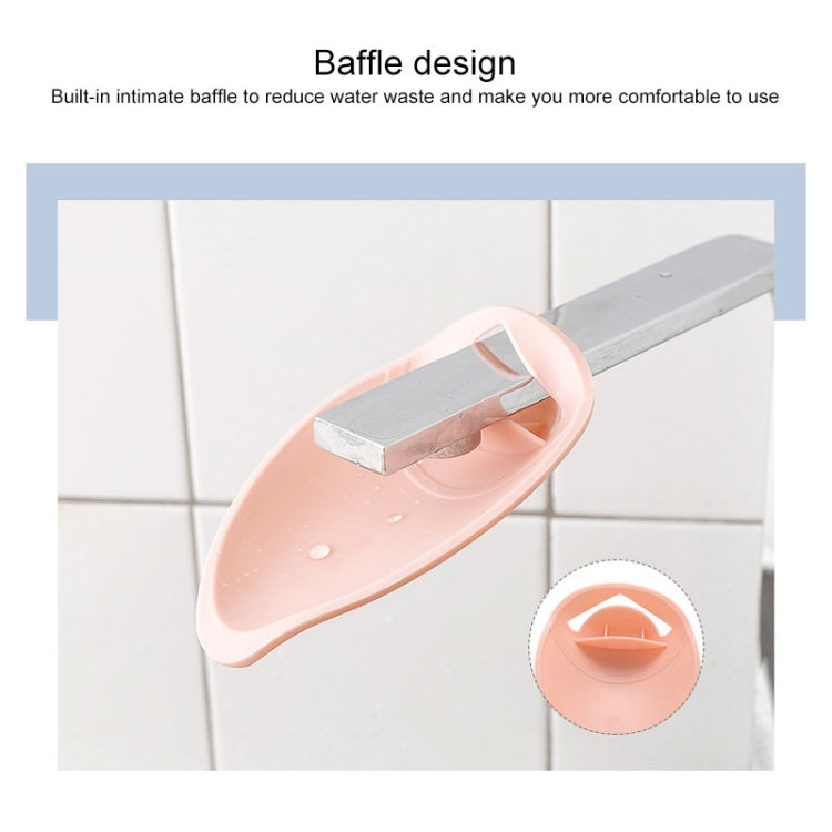 Faucet Extender Solid Color Sink Handle Extension Toddler For Bathroom  Children Hand Wash(Pink) - Faucets & Accessories by buy2fix | Online Shopping UK | buy2fix