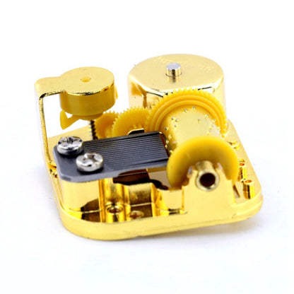 Eight-tone Gold-plated Bar Repair Parts DIY Sky City Paperback Music Box(Reappeared Yesterday) - Music Box by buy2fix | Online Shopping UK | buy2fix