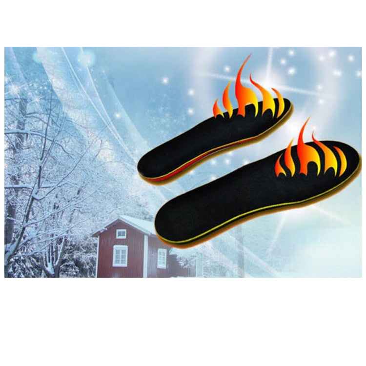 Smart Temperature-controlled Electric Insole Warm Foot Graphene Heating Insole Warm Foot Artifact Warm Foot Treasure, EU Plug, Size:35(Black for Men) - Shoes Care by buy2fix | Online Shopping UK | buy2fix