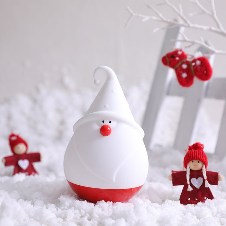 Silicone Night Light Santa Claus Snowman Christmas Tree Decoration Light - Night Lights by buy2fix | Online Shopping UK | buy2fix