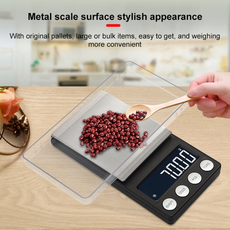 High-Precision Electronic Scale Mini Portable Jewellery Medicine Scale, Style:300g/0.01g - Jewelry Scales by buy2fix | Online Shopping UK | buy2fix