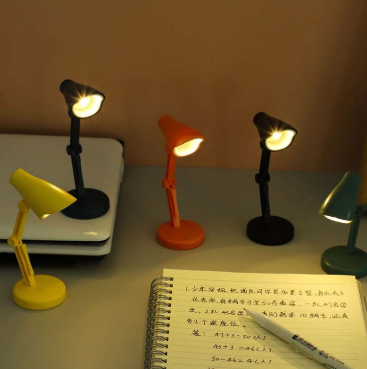 3 PCS Mini LED Desk Lamp Folding Portable Night Light Magnetic Eye Protection Desk Lamp(LD02-Black) - Desk Lamps by buy2fix | Online Shopping UK | buy2fix