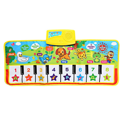 Piano Musical Touch Carpet Children Early Education Music Keyboard Playmat - Music Toys by buy2fix | Online Shopping UK | buy2fix