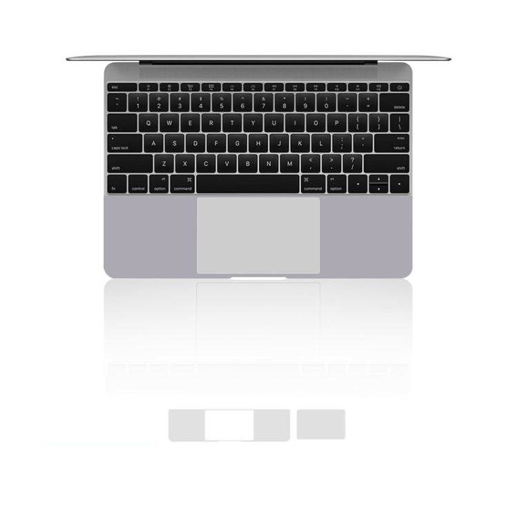 JRC 2 in 1 Laptop Palm Rest Sticker + Touchpad Film Set For MacBook Air 13.3 inch A2179 (2020)(Silver) - Protector Sticker by JRC | Online Shopping UK | buy2fix