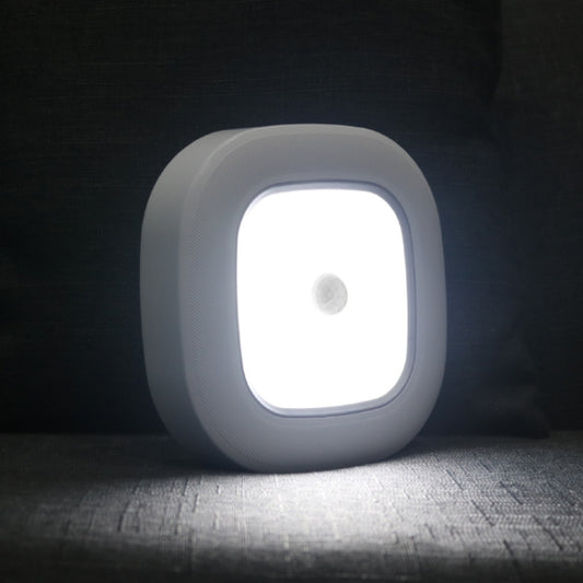 1145 Human Body Induction Ceiling Light Wireless Installation Battery Ceiling Lamp(White Shell White Light) - Sensor LED Lights by buy2fix | Online Shopping UK | buy2fix