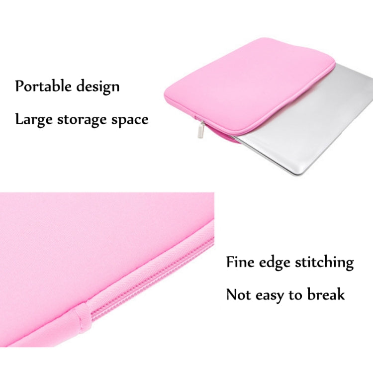 Laptop Anti-Fall and Wear-Resistant Lliner Bag For MacBook 14 inch(Pink) - Protective Bags by buy2fix | Online Shopping UK | buy2fix