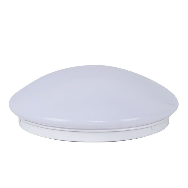 LED Sound Light Control Ceiling Lamp Round Corridor Intelligent Sensor Lamp, Power source: 18W 350mm(Warm White) - Sensor LED Lights by buy2fix | Online Shopping UK | buy2fix