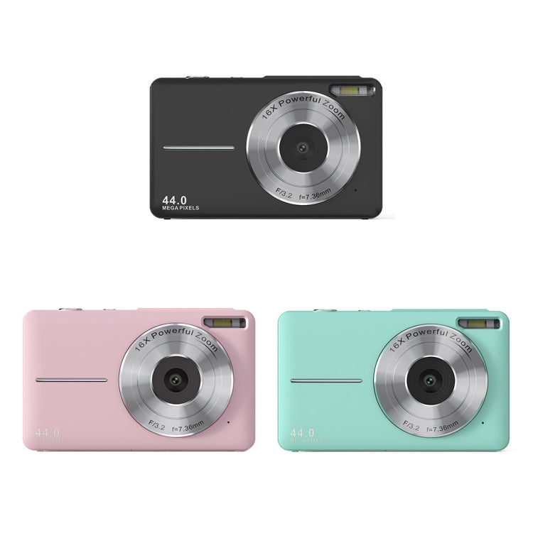 DC403L-AF 2.4-Inch 16X Zoom HD Digital Camera Mini Children Photography Camera EU Plug(Pink+32G) - Children Cameras by buy2fix | Online Shopping UK | buy2fix