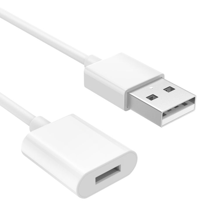 1m Stylus Charging Cable For Apple Pencil 1(White) - Pencil Accessories by buy2fix | Online Shopping UK | buy2fix