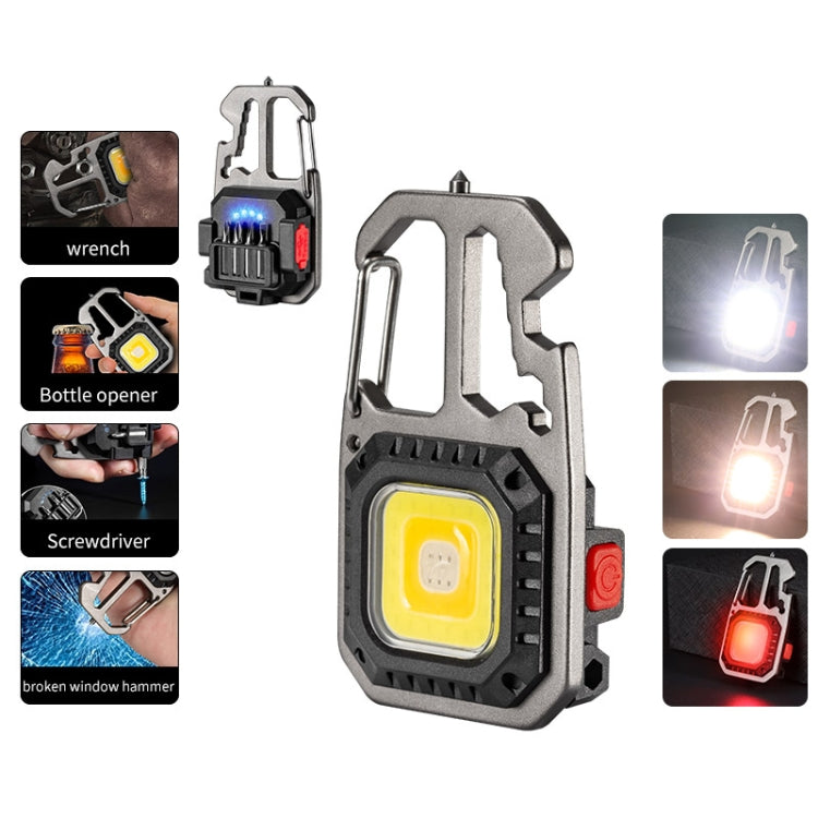 E-SMARTER W5138 Mini Bright Light Portable Flashlight, Specification: Tarnish+Magnet+Bracket - Mini Flashlight by E-SMARTER | Online Shopping UK | buy2fix