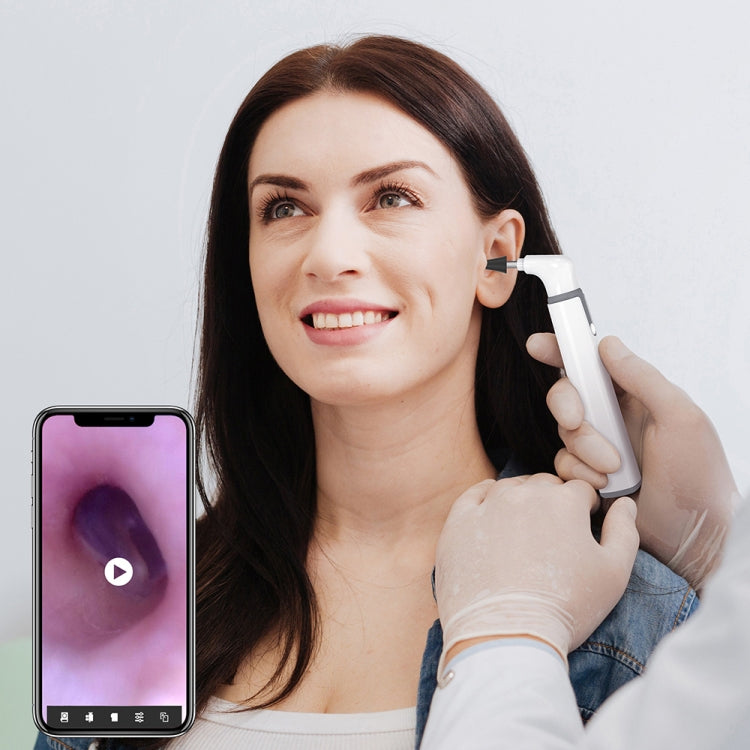 TESLONG SA39W 3.9mm Camera Lens WiFi Smart Visual Ear Scoop(SA39W) - Ear Care Tools by TESLONG | Online Shopping UK | buy2fix