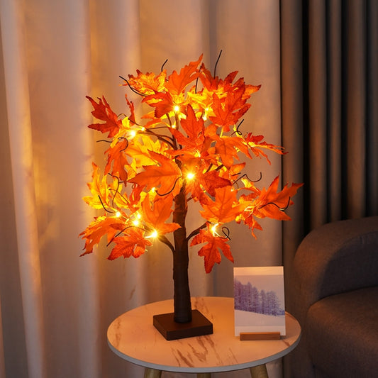 SJ-SD068 LED Maple Home Decoration Lights Christmas Party Lighted Tree, Style: Detachable Base - Christmas Decoration Lamps by buy2fix | Online Shopping UK | buy2fix