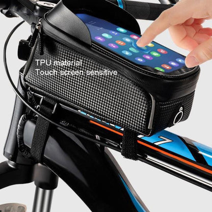 Bicycle Riding Front Beam Bag Mobile Phone Touch Screen Waterproof Storage Bag Without Packaging Box - Bicycle Bags by buy2fix | Online Shopping UK | buy2fix