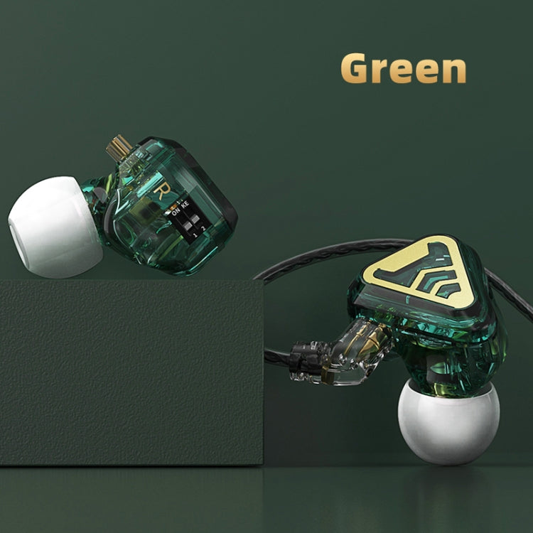 CVJ In-Ear Wired Gaming Earphone, Color: With Mic Green - In Ear Wired Earphone by CVJ | Online Shopping UK | buy2fix