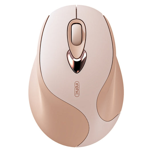 Inphic M8 Wireless Mouse Charging Quiet Office Home 2.4G USB Mouse(Milk Tea) - Wireless Mice by Inphic | Online Shopping UK | buy2fix