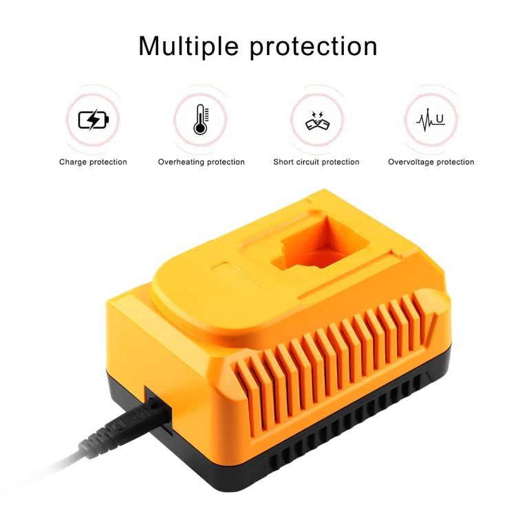 DCB9310 Fast Battery Charger for Dewalt 7.2V-18V XRP NI-CD NI-MH Battery, Plug: AU - Electric Saws & Accessories by buy2fix | Online Shopping UK | buy2fix