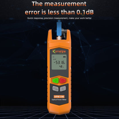 Komshine High Precision Optical Power Meter Mini Fiber Optic Light Attenuation Tester With LED, Specification: C-L/-50DBM to +26DBM - Fiber Optic Test Pen by Komshine | Online Shopping UK | buy2fix