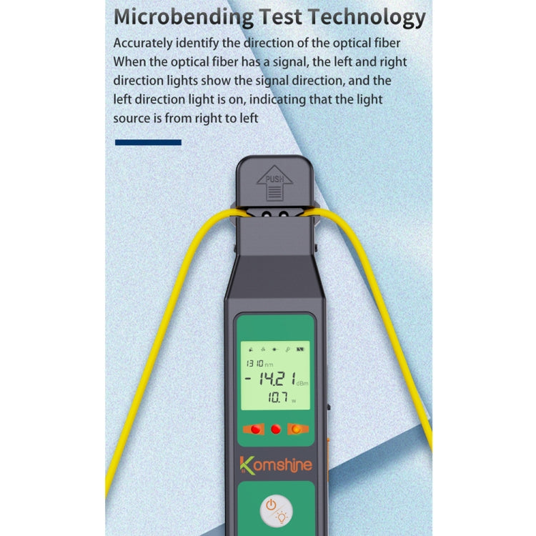 Komshine Optical Fiber Signal Direction Identification Instrument, Model: KFI-45-L - Fiber Optic Test Pen by Komshine | Online Shopping UK | buy2fix