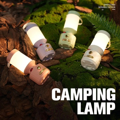 Tripolar Dimmable LED Bedside Night Light Camping Decorative Ambient Light(White) - Camping Lighting by buy2fix | Online Shopping UK | buy2fix