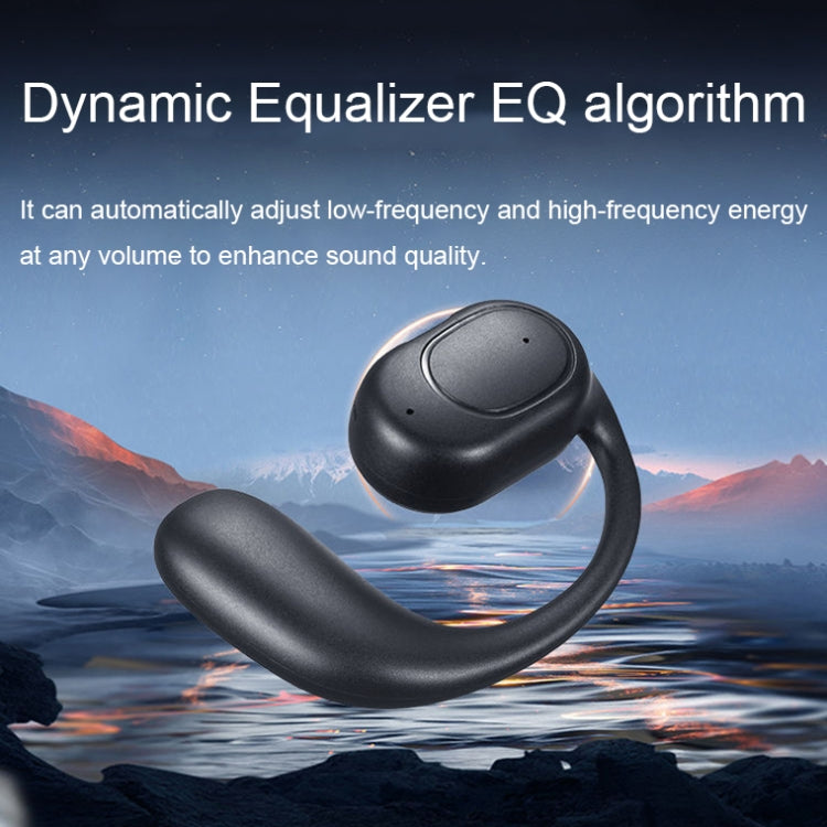 D6 OWS Ear-mounted ENC Noise Reduction Wireless Bluetooth 5.2 Earphones, Color: Black without Accessories - Bluetooth Earphone by buy2fix | Online Shopping UK | buy2fix