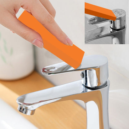 Stainless Steel Cleaning Eraser Household Kitchen Descale Water Rust Removal Stain Removal Cleaning Eraser(Orange) - Cleaning Tools by buy2fix | Online Shopping UK | buy2fix