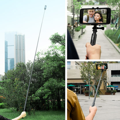 aMagisn 70cm Invisible Straight Pull Selfie Stick Sports Camera Accessories, Specification: Single Rod - Extendable Pole by aMagisn | Online Shopping UK | buy2fix