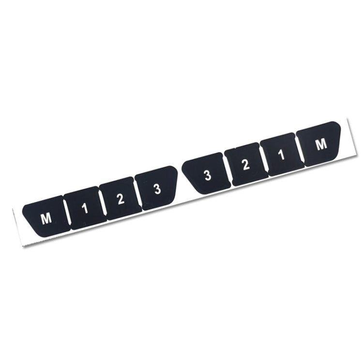 For Mercedes-Benz CLS/C218/SLK/W172/W204/GLK Air Conditioning Button Repair Sticker(Style 2) - Decorative Sticker by buy2fix | Online Shopping UK | buy2fix