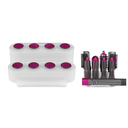 For Dyson Airwrap Storage Rack Can Store 8 Attachment(Rose Red) - Dyson Accessories by buy2fix | Online Shopping UK | buy2fix