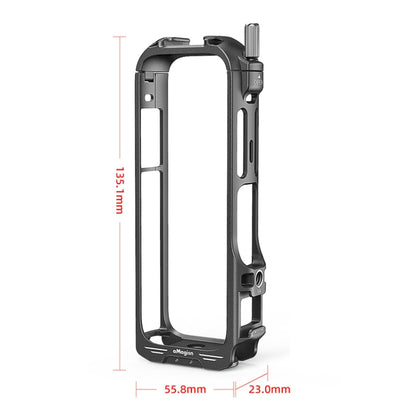 For Insta360 X4 AMagisn Metal Protective Housing Frame 2 Claws Rabbit Cage - Mount & Holder by aMagisn | Online Shopping UK | buy2fix