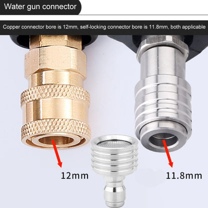 High-pressure Car Wash 1/4 Fast Insert Water Lance Stainless Steel Sprinkler Anti-splash, Specification: 0.4mm Hole - Car Washer & Accessories by buy2fix | Online Shopping UK | buy2fix