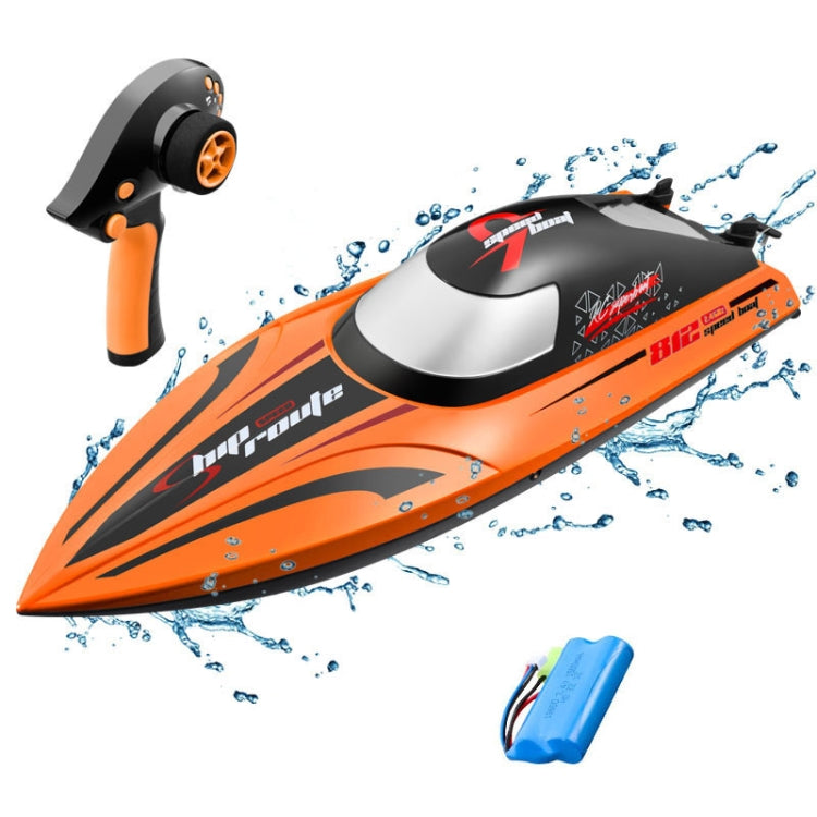 812 High-Speed RC Boat Large Horsepower Speedboat Long Endurance Waterproof Boys Water Toy Dual Batteries(Blue) - RC Boats by buy2fix | Online Shopping UK | buy2fix