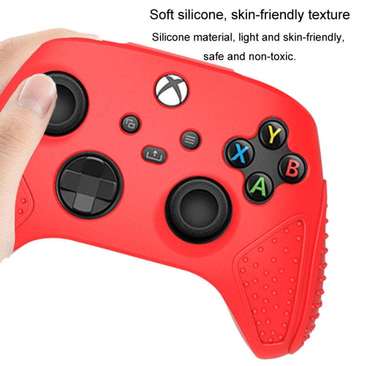 For XBox Series S / X Gamepad Non-Slip Silicone Protective Case(Red) - Cases by buy2fix | Online Shopping UK | buy2fix