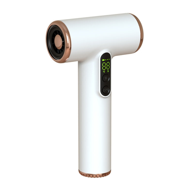 Wireless Rechargeable Hair Dryer with 3 Levels Wind Speed/ Temperature Adjustable(White) - Hair Dryers & Accessories by buy2fix | Online Shopping UK | buy2fix