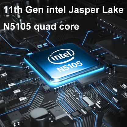 M6 N100 8G+1TB UK Plug 11th Gen Intel Jasper Lake N5105 4K/60FPS HD Pocket Mini PC - Windows Mini PCs by buy2fix | Online Shopping UK | buy2fix