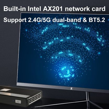 M6 N100 16G+0 US Plug 11th Gen Intel Jasper Lake N5105 4K/60FPS HD Pocket Mini PC - Windows Mini PCs by buy2fix | Online Shopping UK | buy2fix
