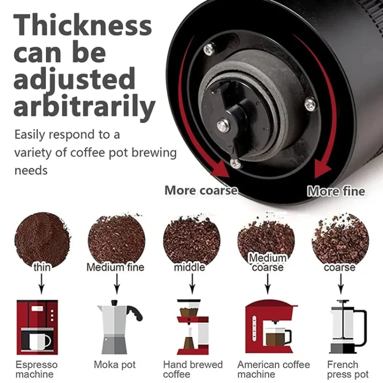 USB Automatic Wireless Electric Portable Coffee Grinder(Gray) - Coffee Tools by buy2fix | Online Shopping UK | buy2fix