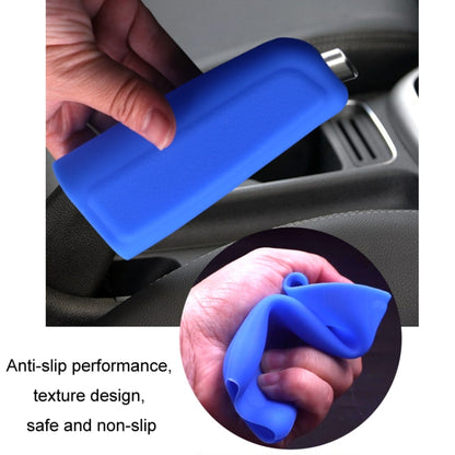 Automotive Silicone Manual Automatic Shift Lever Protective Cover, Size: Handbrake Gray - Shift Knob by buy2fix | Online Shopping UK | buy2fix