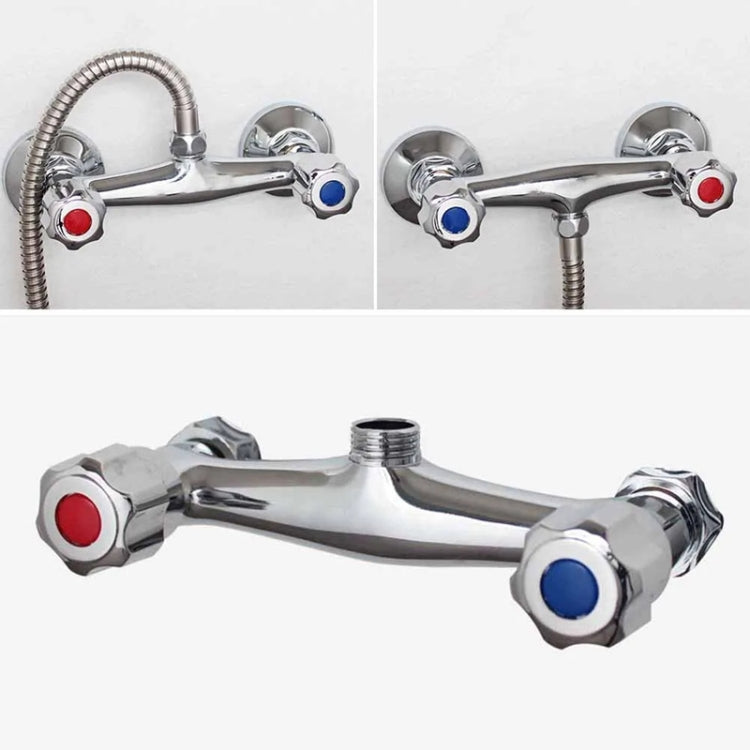 In-wall Dual Control Hot And Cold Water Faucet Bathroom Mixer Valve Shower Faucet, Specification: Without Parts - Faucets & Accessories by buy2fix | Online Shopping UK | buy2fix