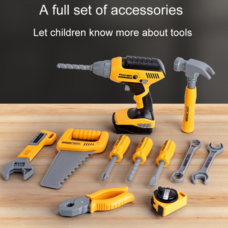 28pcs / Set Children Toolbox Toy Set Pretend Role Playing Simulation Repair Tools, Model: T025 - Pretend Play Toys by buy2fix | Online Shopping UK | buy2fix